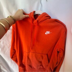 Nike Vibrant Orange Pullover Hoodie